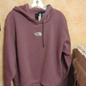 The North Face NWT XL Hi/Lo Hoodie Ppl/Gray